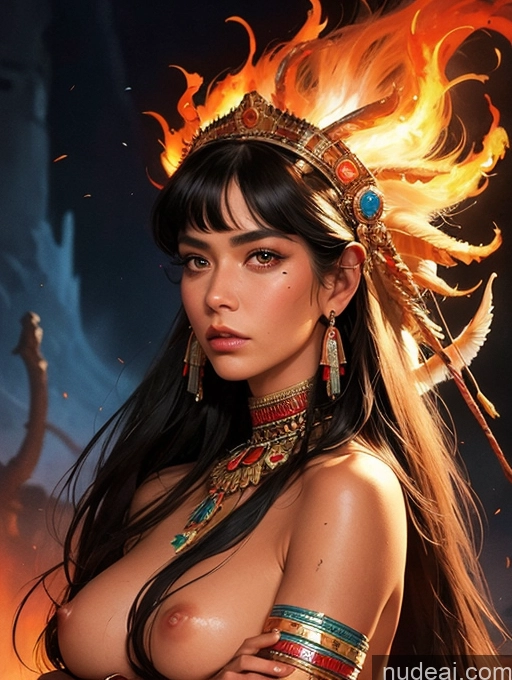 related ai porn images free for Tanned Skin Bangs Korean Native American Native American Traditional GZCfinal Topless Woman Breasts Art By Boris Vallejo Boris Vallejo Art Style Fantasy Style Jeff Easley Discworld Bangs Straight Regal Painting Watercolor Tribal Egyptian Slicked Hell
