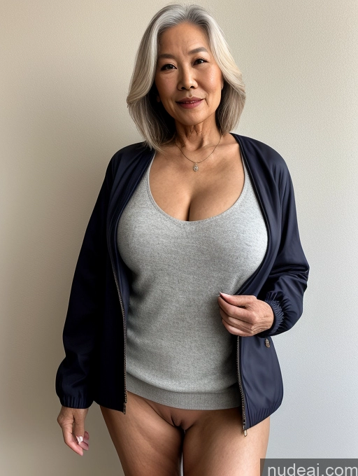 related ai porn images free for Milf Perfect Boobs Beautiful 70s Chinese Blouse Casual Jacket Professor Stylish Sweater Detailed Topless Partially Nude
