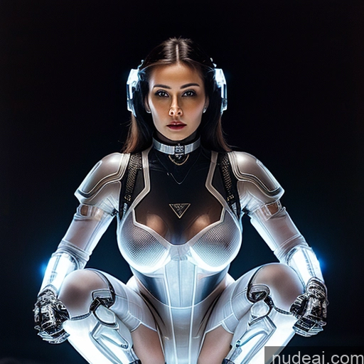 related ai porn images free for Perfect Boobs Small Tits Perfect Body Cyborg 30s Laughing Mech Suit Transparent Diamond Jewelry Sexy Face Abs Choker Hell Squatting Space Suit