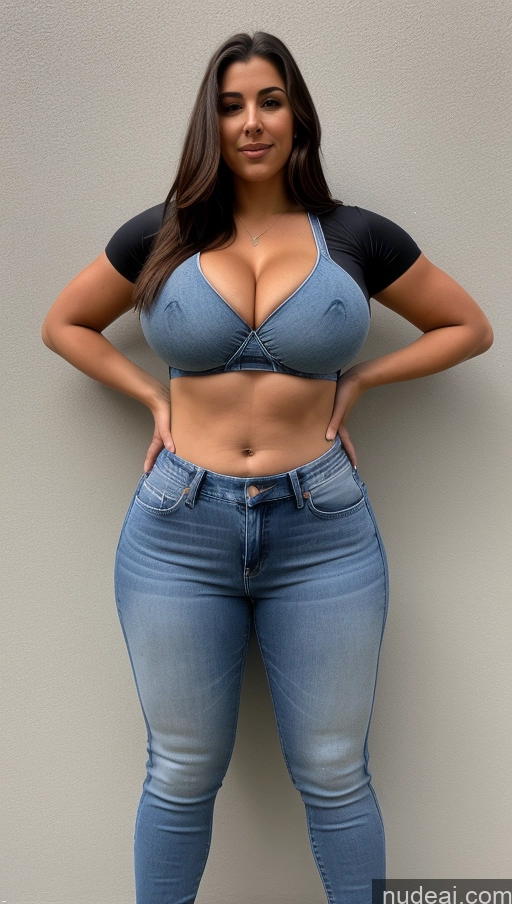 related ai porn images free for Athlete Perfect Boobs Big Hips Big Ass Front View Jeans