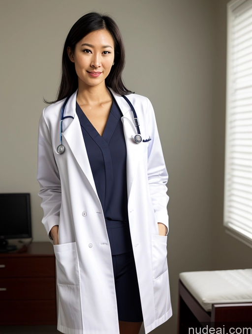 related ai porn images free for Woman One Small Tits Tall Long Legs Small Ass Skinny 20s Seductive Black Hair Long Hair Asian Bright Lighting Detailed Doctor