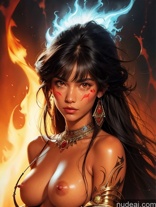 related ai porn images free for Tanned Skin Bangs Korean Native American Native American Traditional GZCfinal Topless Woman Breasts Art By Boris Vallejo Boris Vallejo Art Style Fantasy Style Jeff Easley Discworld Bangs Straight Regal Painting Watercolor Tribal Hell Egyptian Slicked