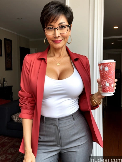 related ai porn images free for Milf Perfect Boobs Beautiful Glasses Perfect Body 50s Seductive Pixie Chinese Party Blouse Casual Jacket Professor Secretary Shirt Stylish Suit Cleavage Detailed Sexy Face