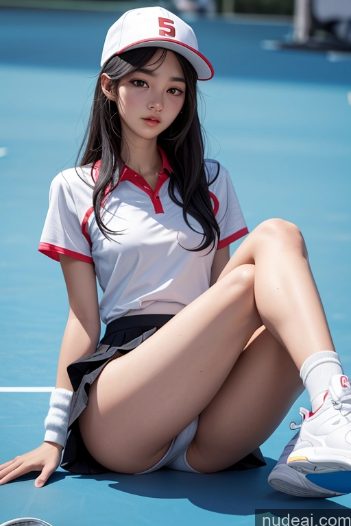 related ai porn images free for Small Tits 18 Black Hair Pubic Hair Hat Spreading Legs Tennis Korean
