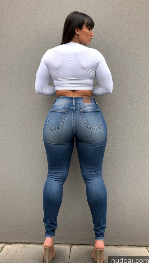related ai porn images free for Athlete Big Hips Big Ass Jeans Bangs
