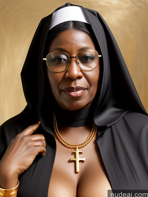 related ai porn images free for Woman Busty Small Tits Glasses Pubic Hair Black Nun Cleavage Gold Jewelry Sunglasses 60s