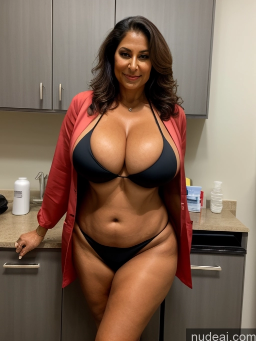related ai porn images free for Milf One Busty Huge Boobs Thick Tanned Skin Front View Microkini Thong Indian Vampire 70s Lab Coat Professor