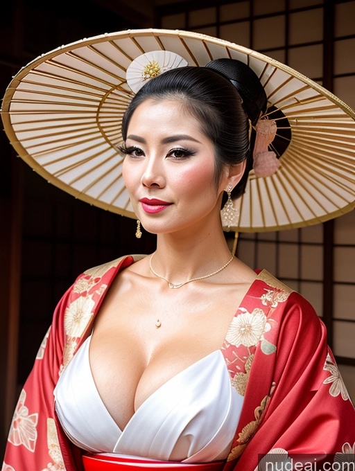 related ai porn images free for Busty Perfect Boobs Perfect Body Oiled Body Fairer Skin Kimono Cleavage Geisha Jewelry Sexy Face 40s