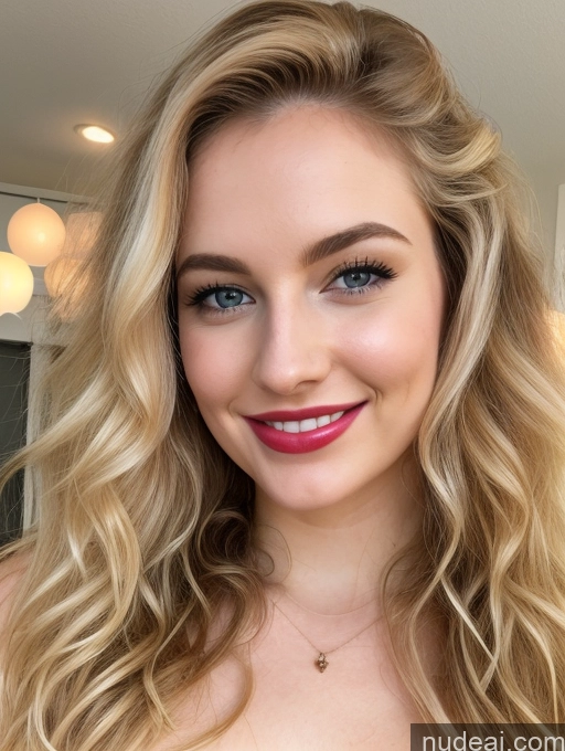 related ai porn images free for One Detailed 20s Beautiful Russian Blonde Lipstick Nude Sorority Happy Fairer Skin Close-up View Curly Hair Perfect Boobs