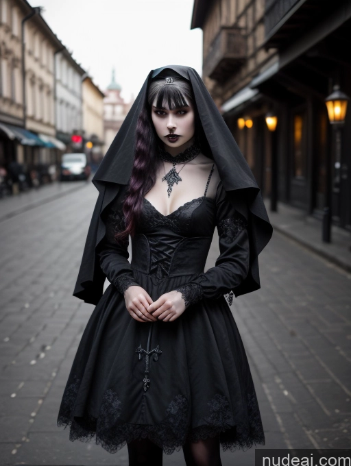 related ai porn images free for 18 Sad Serious Czech Dark Fantasy Street Goth Medieval Vampire Dark Lighting Alternative Goth Gals V2 Nun Oufit With Breast Curtains (Houshou Marine Style) Dynamic View