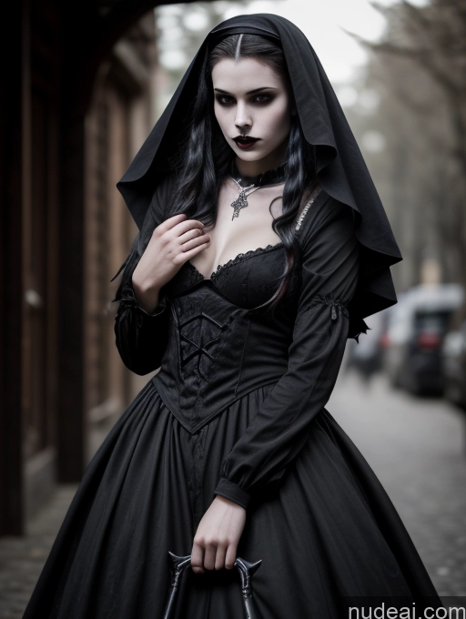 related ai porn images free for 18 Sad Serious Czech Dark Fantasy Street Goth Medieval Vampire Dark Lighting Alternative Goth Gals V2 Nun Oufit With Breast Curtains (Houshou Marine Style) Dynamic View