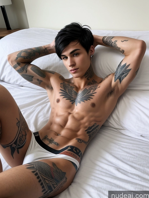 related ai porn images free for Athlete Abs Tattoos 18 Black Hair Pixie Pajamas