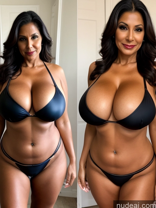 related ai porn images free for Milf One Busty Huge Boobs Thick Tanned Skin Front View Microkini Thong Indian Maid 60s Vampire