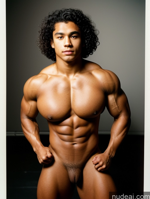 related ai porn images free for One Huge Boobs 18 Black Hair Front View Nude Bodybuilder Stage Serious Polynesian Curly Hair Film Photo