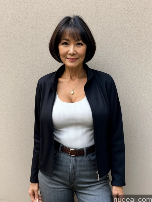 related ai porn images free for Milf Beautiful 70s Blouse Casual Jacket Professor Stylish Sweater Detailed Dark Lighting Perfect Body Short Hair Secretary Perfect Boobs Cleavage Japanese