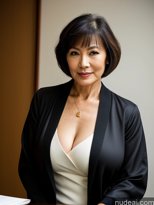 related ai porn images free for Milf Beautiful 70s Blouse Jacket Professor Stylish Sweater Detailed Dark Lighting Perfect Body Short Hair Secretary Perfect Boobs Cleavage Japanese