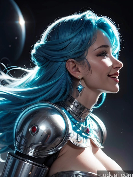 related ai porn images free for Cyborg Huge Boobs Skinny 18 Happy Laughing Blue Hair Bangs Side View Bending Over Diamond Jewelry Jewelry Detailed Neon Lights Clothes: Blue Stargazing Knight