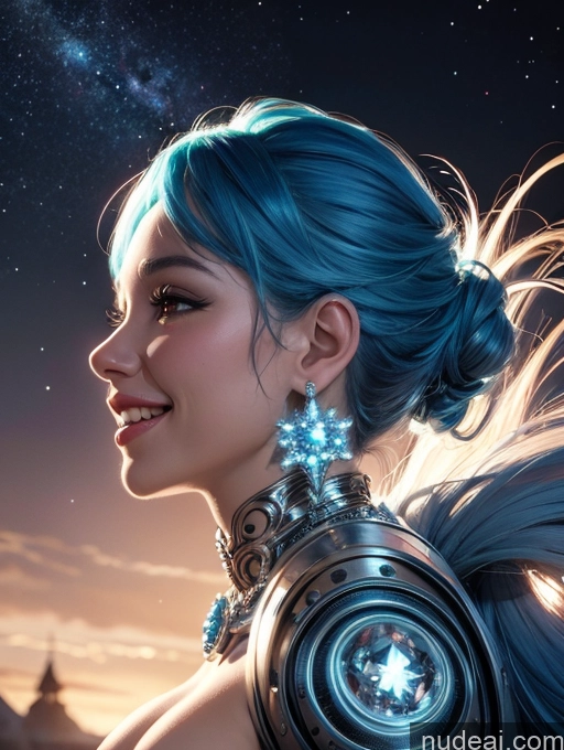 related ai porn images free for Cyborg Huge Boobs Skinny 18 Happy Laughing Blue Hair Bangs Side View Bending Over Diamond Jewelry Jewelry Detailed Neon Lights Clothes: Blue Stargazing Knight