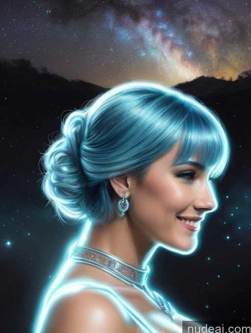 related ai porn images free for Cyborg Huge Boobs Skinny 18 Happy Laughing Blue Hair Bangs Side View Bending Over Diamond Jewelry Jewelry Detailed Neon Lights Clothes: Blue Stargazing Knight