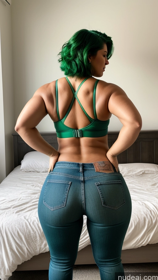 related ai porn images free for Athlete Big Hips Big Ass Jeans Bedroom Green Hair