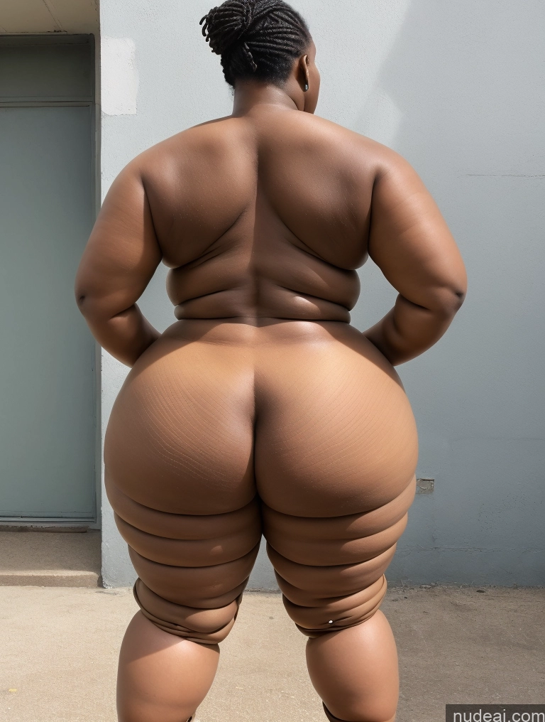 related ai porn images free for Cyborg Busty Huge Boobs Big Ass Thick Chubby Fat Back View Bending Over Nigerian