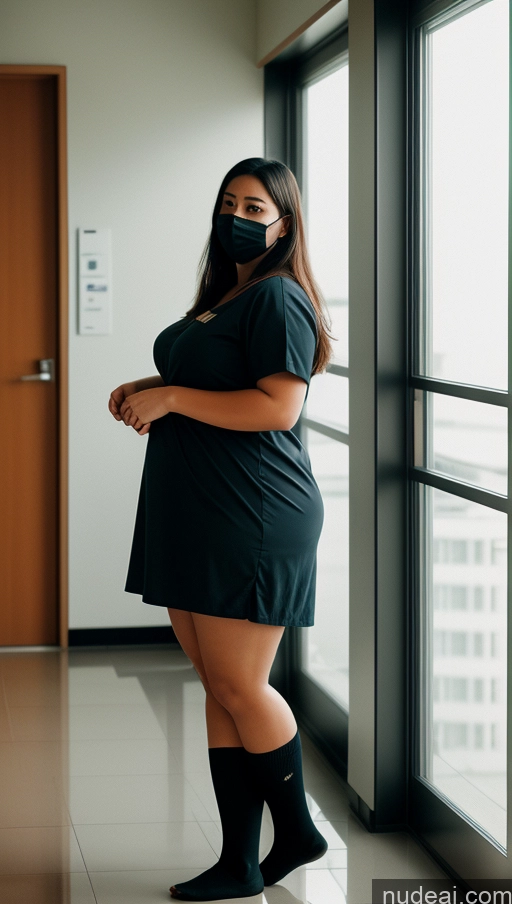related ai porn images free for Woman Chubby Big Hips Japanese Hospital Face Mask High Socks Dynamic View Film Photo 18 Sad Tunic Dark Lighting Busty Straight