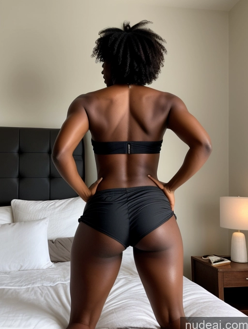 related ai porn images free for Athlete One Busty 40s Sexy Face Messy Black Topless Black Hair Dark Skin On Back Bedroom Short Shorts Back View