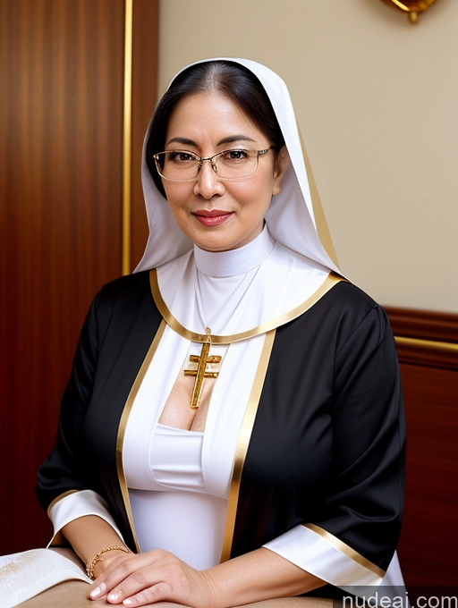 related ai porn images free for Woman Busty Small Tits Glasses Pubic Hair Fairer Skin 60s Asian Nun Cleavage Gold Jewelry