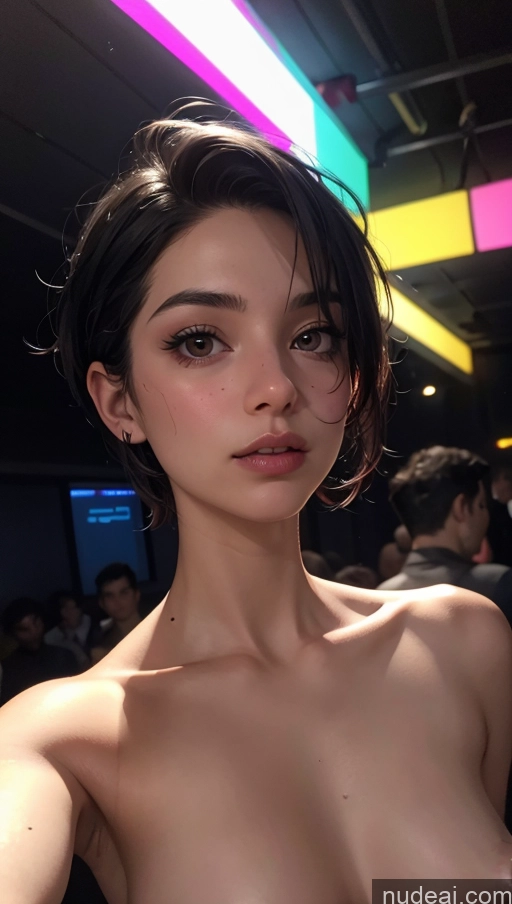 related ai porn images free for Close-up View Black Hair Pixie 18 Small Tits Skinny Club