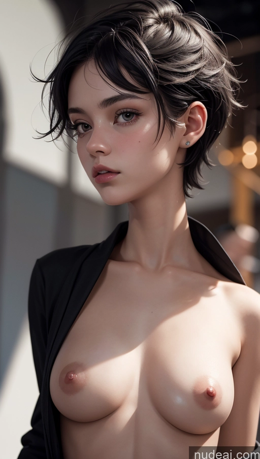 related ai porn images free for Close-up View Black Hair Pixie 18 Small Tits Skinny Stage