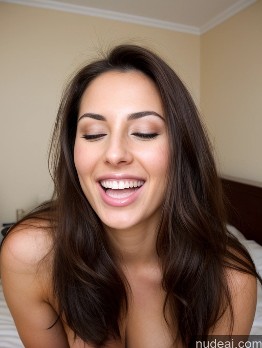 related ai porn images free for Woman Beautiful 20s Happy Orgasm Seductive Bedroom Blowjob Nude Detailed Sexy Face Long Hair Brunette White