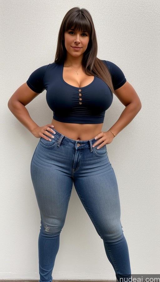 related ai porn images free for Athlete Perfect Boobs Big Hips Big Ass Front View Jeans Bangs