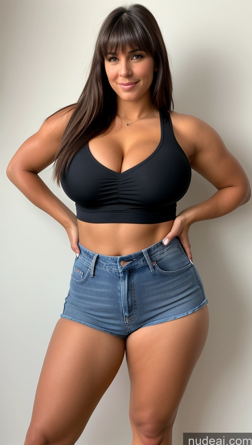 related ai porn images free for Athlete Perfect Boobs Big Hips Big Ass Front View Jeans Bangs