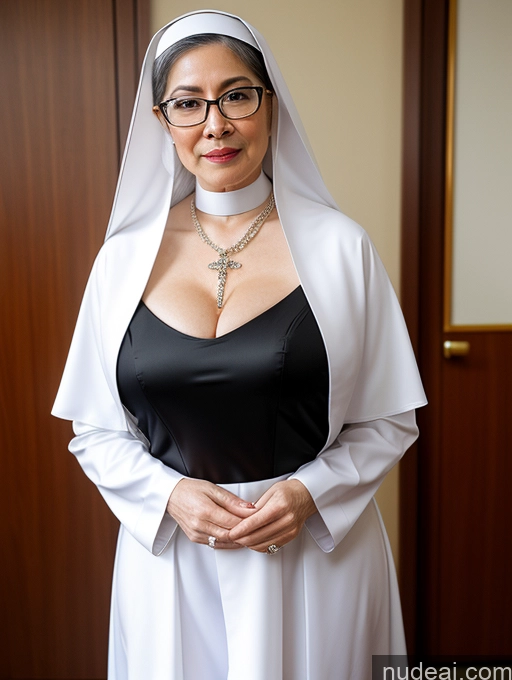 related ai porn images free for Woman Busty Small Tits Glasses Pubic Hair Fairer Skin 60s Asian Nun Stylish Cleavage Diamond Jewelry