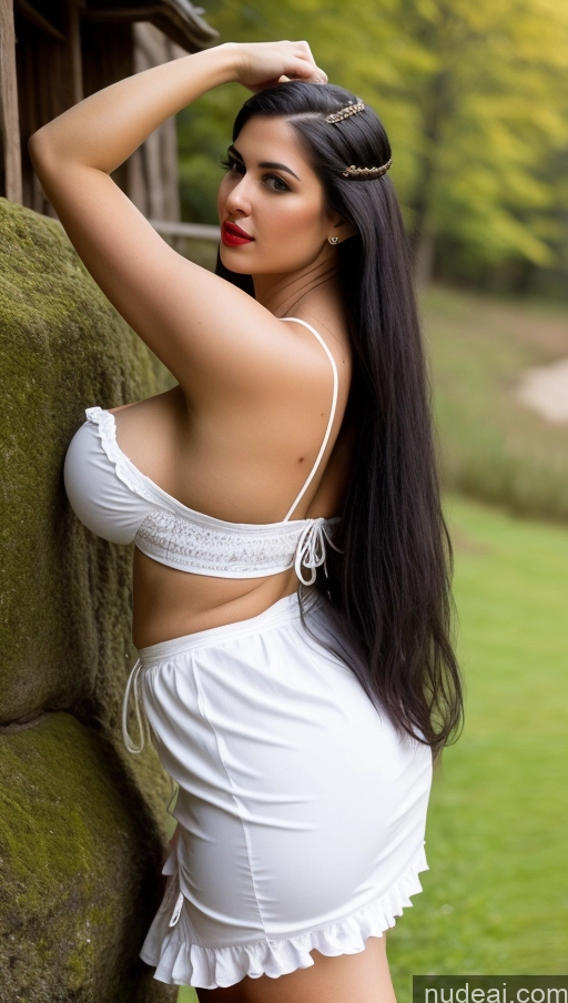 related ai porn images free for Huge Boobs Big Ass Perfect Body Long Hair Fairer Skin Lipstick Cleavage Spanish Black Hair Dirndl Mini Skirt Western Traditional Thick Side View