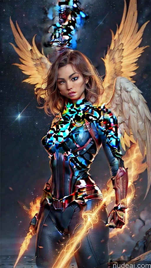 related ai porn images free for Bodybuilder Muscular Abs Busty Several Stargazing Captain Marvel Powering Up Has Wings