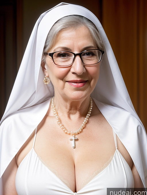 related ai porn images free for Woman Busty Small Tits Glasses Pubic Hair Fairer Skin White Nun Cleavage Pearl Jewelry 70s