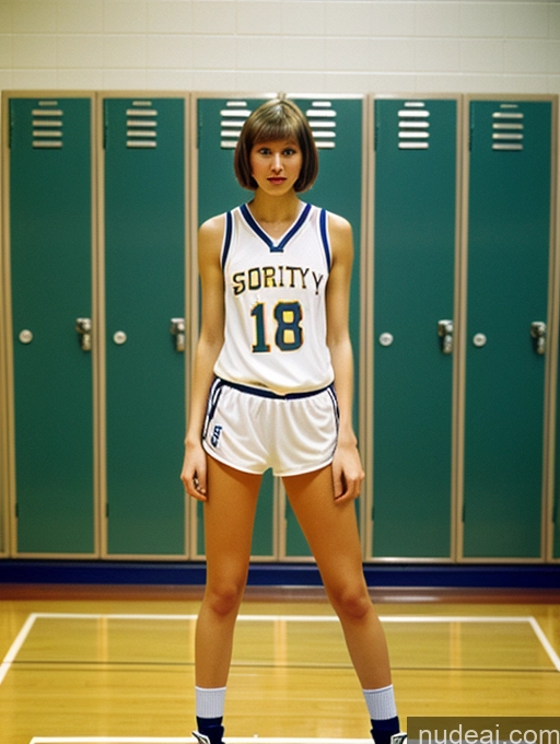 related ai porn images free for Two Sorority Perfect Boobs Beautiful Skinny Tall Long Legs Fairer Skin 18 Brunette Short Hair Swedish Film Photo Locker Room Front View Basketball Partially Nude