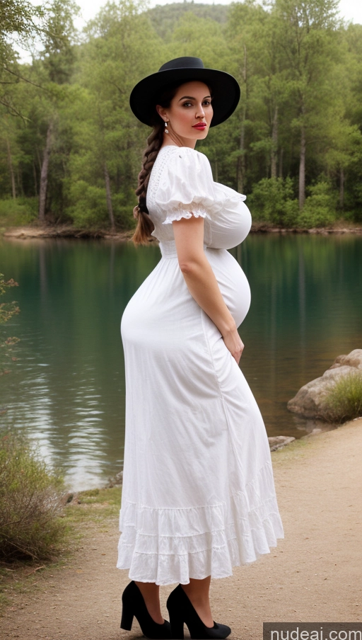 related ai porn images free for Huge Boobs Big Ass Perfect Body Fairer Skin Lipstick Spanish Black Hair Traditional Thick Pigtails Dark Lighting Sundress Cleavage Busty Lake Victorian Hat Pregnant
