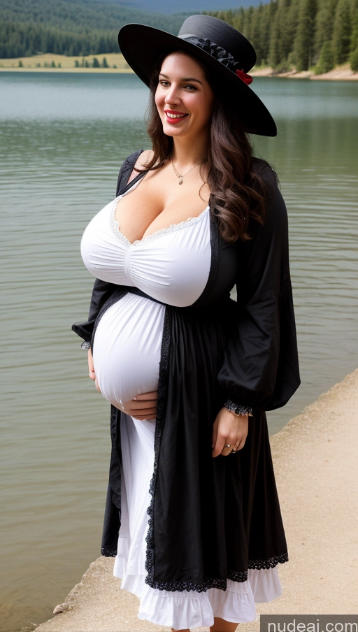 related ai porn images free for Huge Boobs Big Ass Perfect Body Fairer Skin Lipstick Spanish Black Hair Traditional Thick Dark Lighting Sundress Cleavage Busty Lake Victorian Hat Pregnant Laughing Long Hair