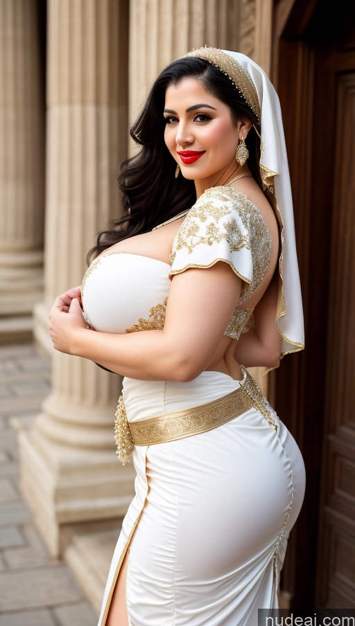 related ai porn images free for Huge Boobs Big Ass Fairer Skin Cleavage Persian Black Hair Traditional Wedding Roman Lipstick Thick Side View Seductive 20s Happy Long Hair