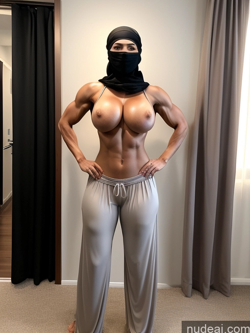 Woman One Huge Boobs Muscular Big Ass Abs 20s Niqab Nude Harem Pants Amman Swedish Blonde