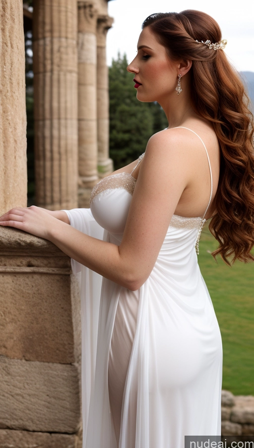 related ai porn images free for Huge Boobs Big Ass Fairer Skin Cleavage Traditional Roman Lipstick Thick Long Hair Brunette Nightgown Side View Transparent Irish Wedding