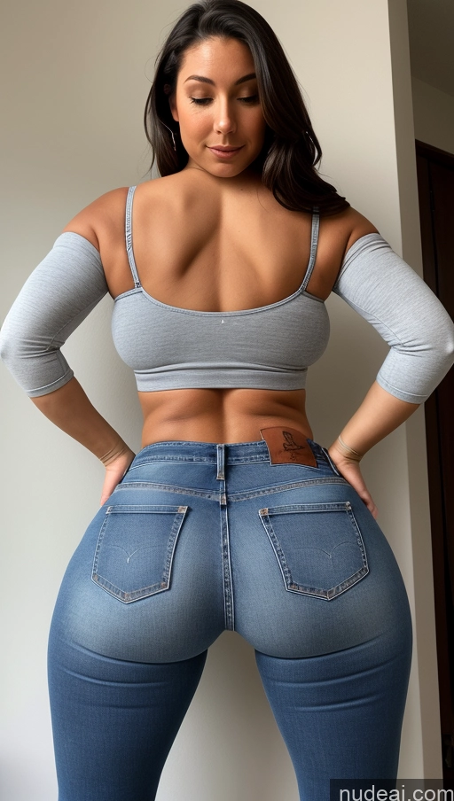 related ai porn images free for Athlete Perfect Boobs Big Hips Big Ass Front View Jeans