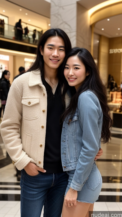related ai porn images free for Skinny 18 Black Hair Chinese Traditional Woman + Man Happy Detailed Skin Detail (beta) Small Ass Small Tits Beautiful Several Long Hair Mall Jacket Jeans
