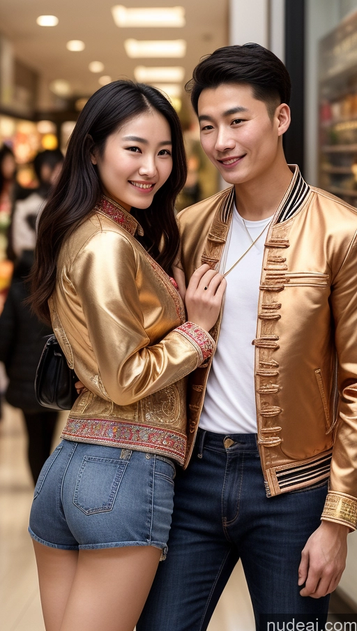 related ai porn images free for Skinny 18 Black Hair Chinese Traditional Woman + Man Happy Detailed Skin Detail (beta) Small Ass Small Tits Beautiful Several Mall Jacket Jeans