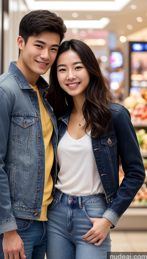 related ai porn images free for Skinny 18 Black Hair Chinese Woman + Man Happy Detailed Skin Detail (beta) Small Ass Small Tits Beautiful Mall Jeans Jacket