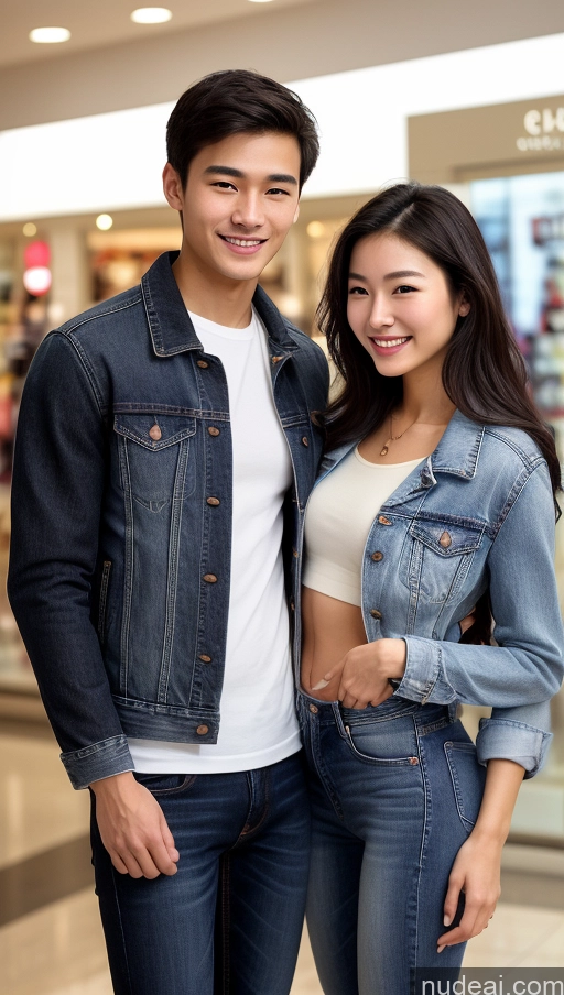 related ai porn images free for Skinny 18 Black Hair Chinese Woman + Man Happy Detailed Skin Detail (beta) Small Ass Small Tits Beautiful Mall Jeans Jacket