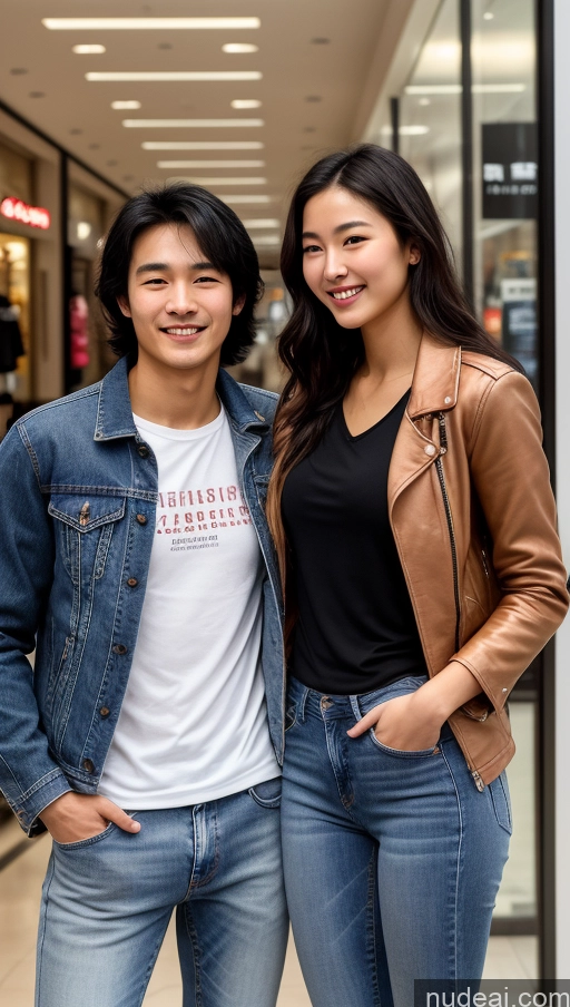 related ai porn images free for Skinny 18 Black Hair Chinese Woman + Man Happy Detailed Skin Detail (beta) Small Ass Small Tits Beautiful Mall Jeans Jacket