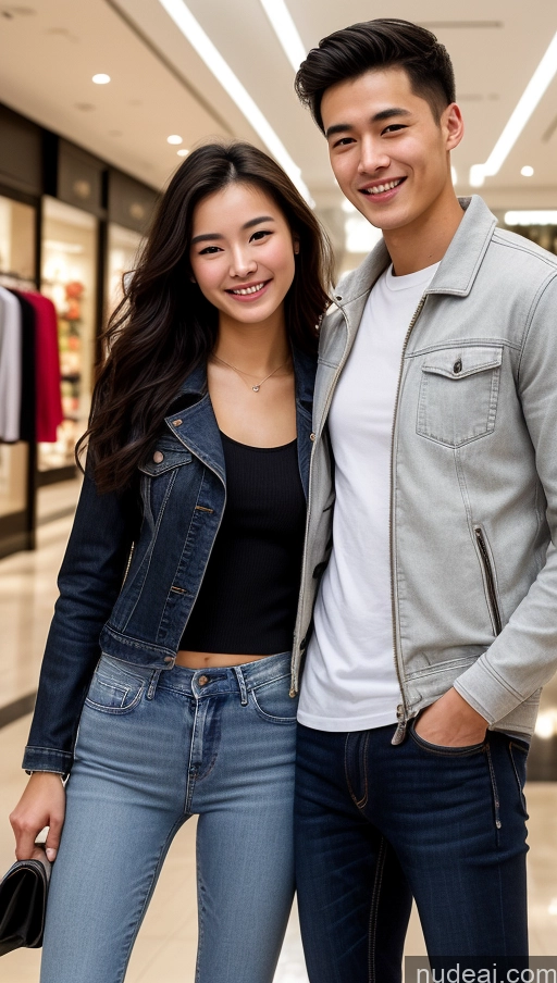 related ai porn images free for Skinny 18 Black Hair Chinese Woman + Man Happy Detailed Skin Detail (beta) Small Ass Small Tits Beautiful Mall Jeans Jacket